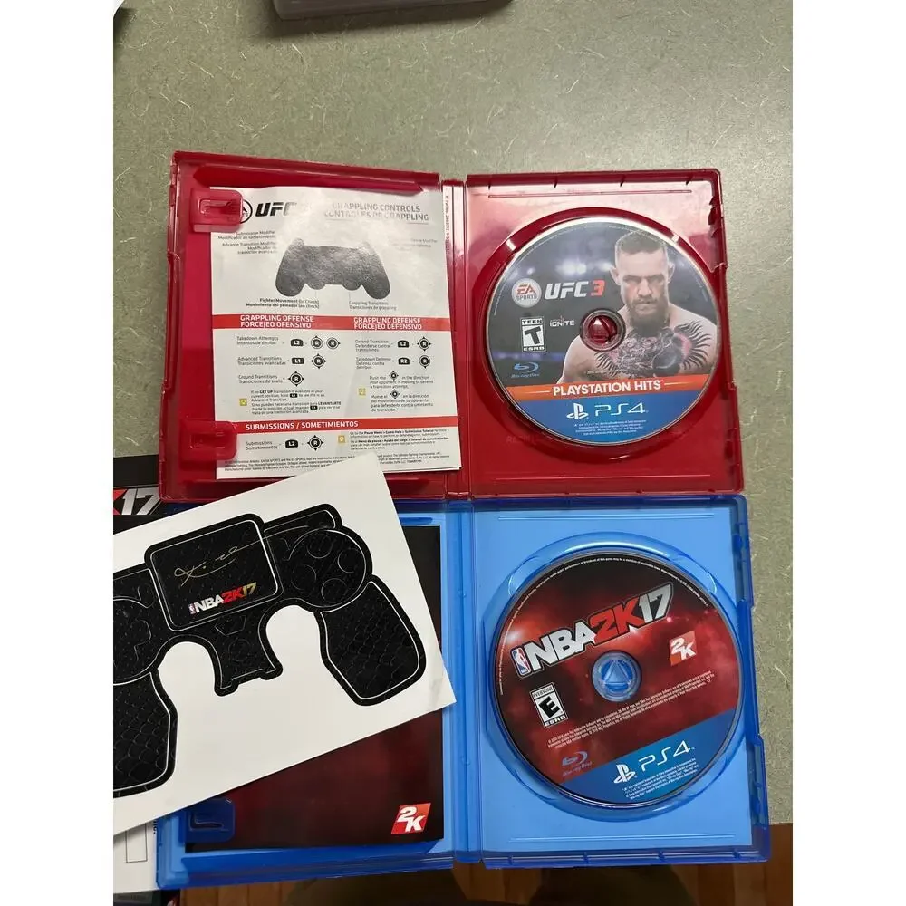 PlayStation 4 Game Lot (2 Games) – NBA 2K17 Legend Edition & UFC 3
